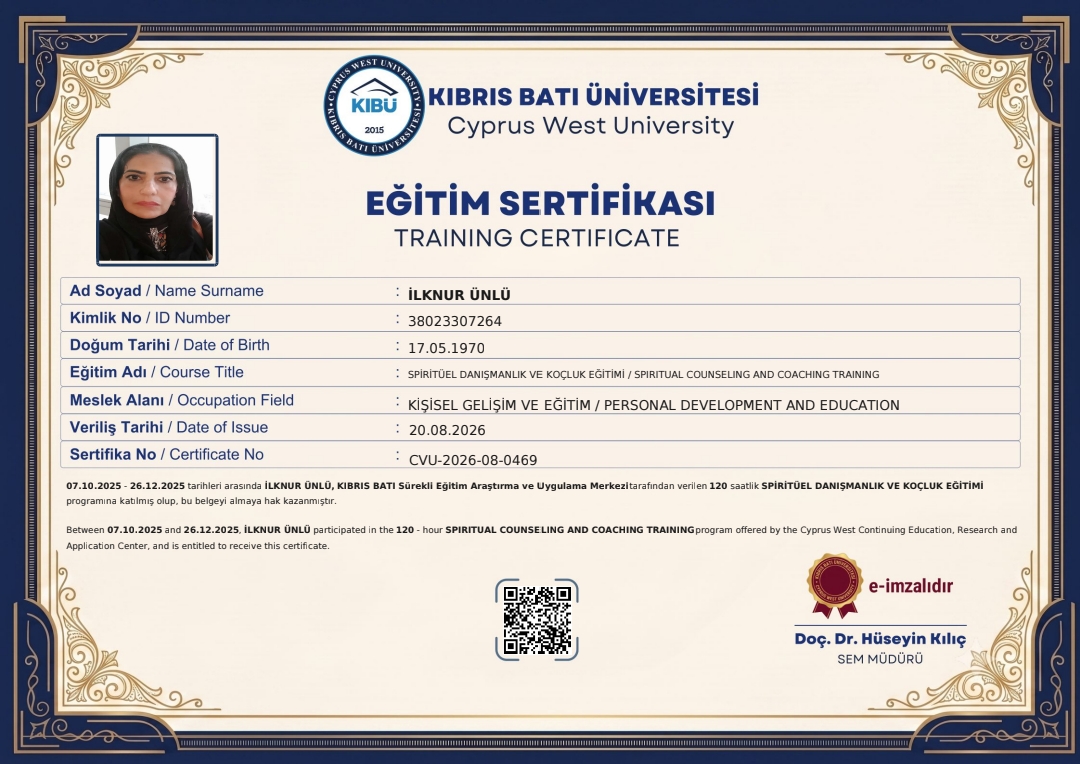 Spiritüel Danışmanlık ve Eğitim